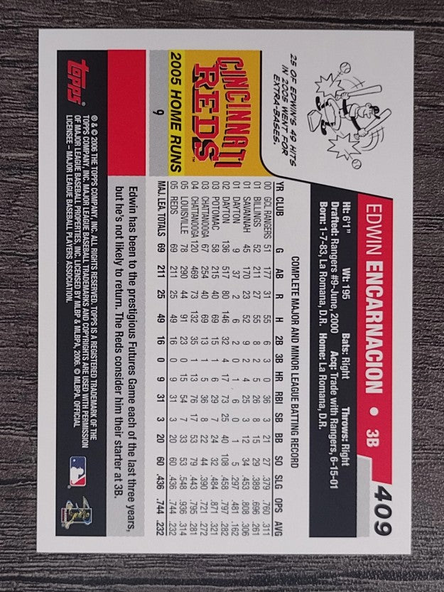 2006 Topps #409 Edwin Encarnacion
