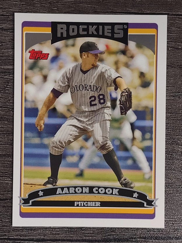 2006 Topps #422 Aaron Cook