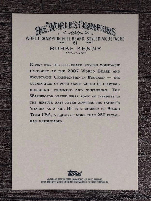 2009 Topps Allen and Ginter #61 Burke Kenny