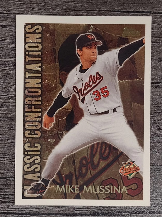1996 Topps Classic Confrontations #CC12 Mike Mussina