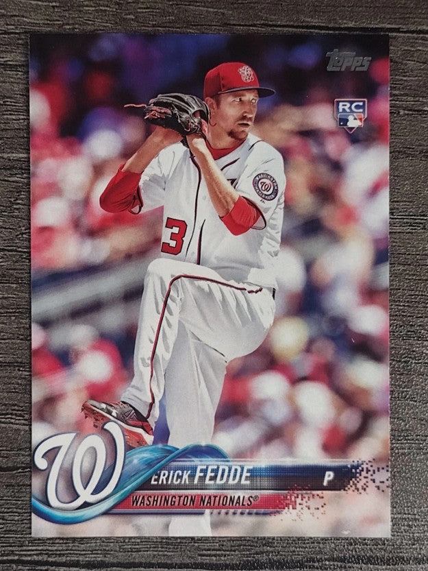 2018 Topps #217 Erick Fedde RC