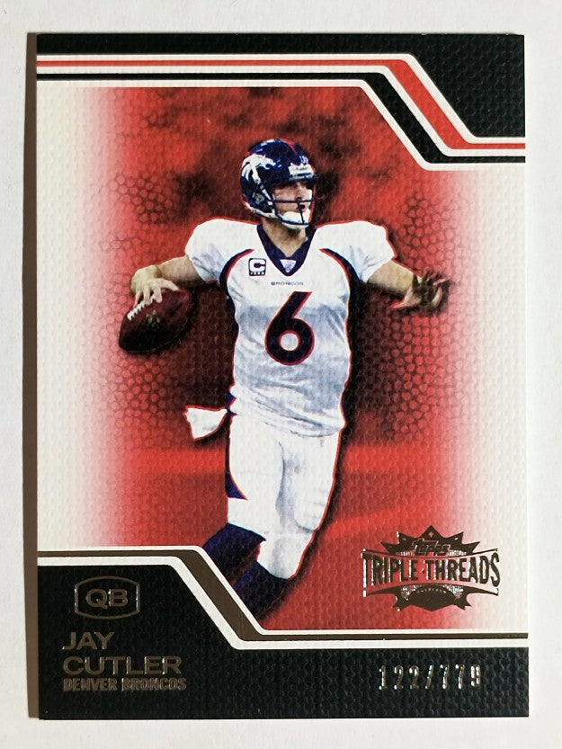 2008 Topps Triple Threads #12 Jay Cutler