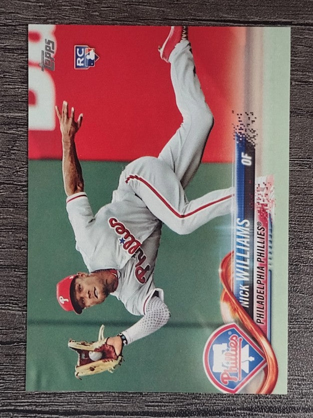 2018 Topps #226 Nick Williams RC