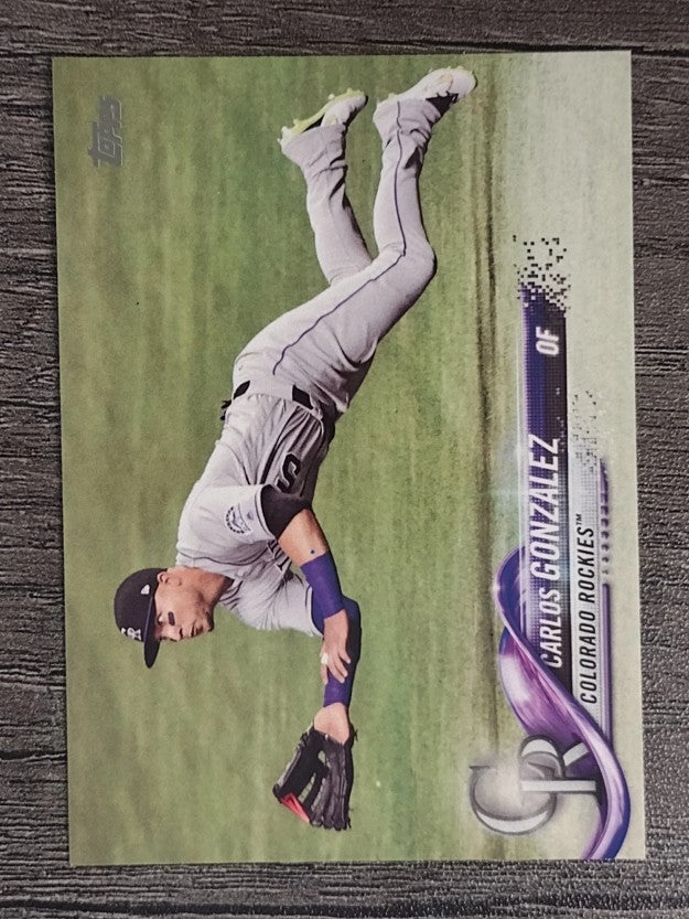 2018 Topps #110 Carlos Gonzalez