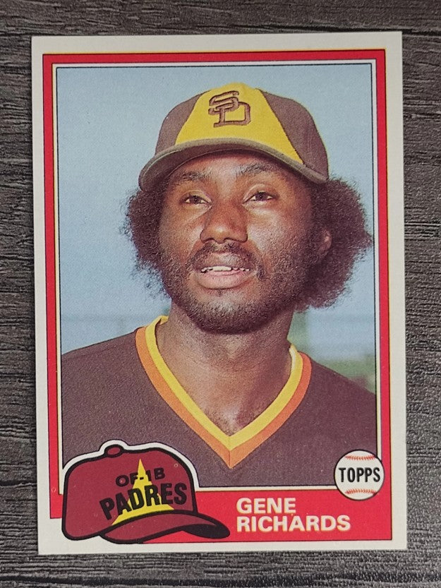 1981 Topps #171 Gene Richards