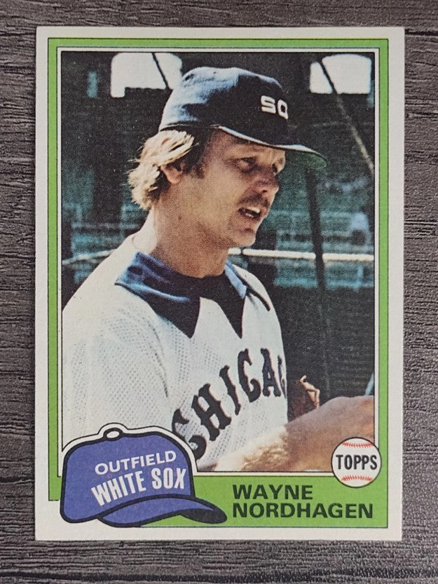 1981 Topps #186 Wayne Nordhagen