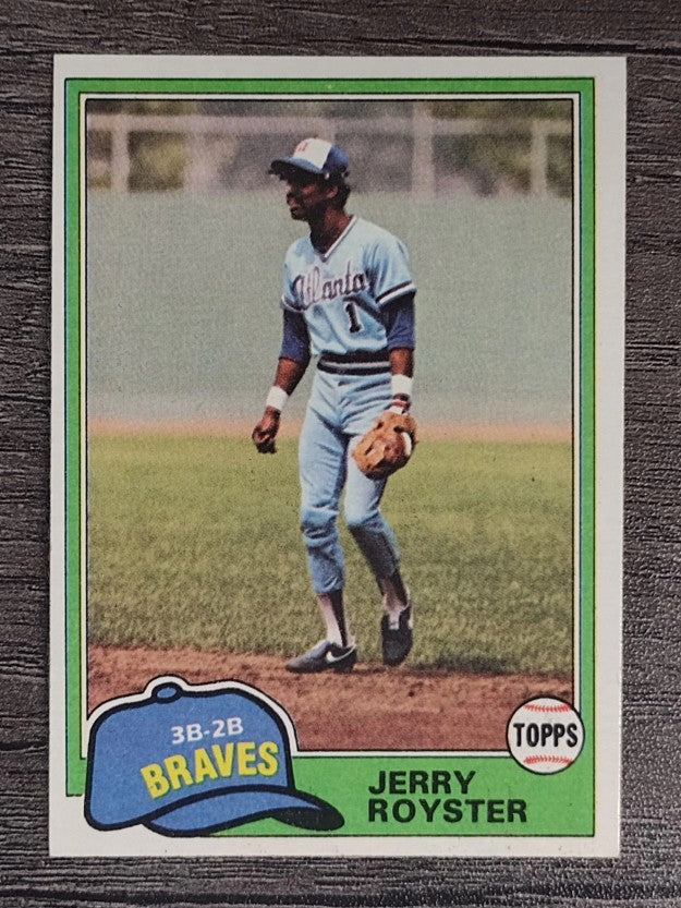 1981 Topps #268 Jerry Royster
