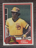 1981 Topps #285 Jerry Turner