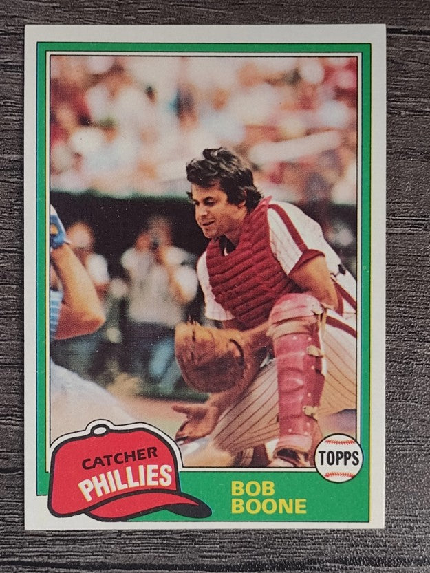 1981 Topps #290 Bob Boone
