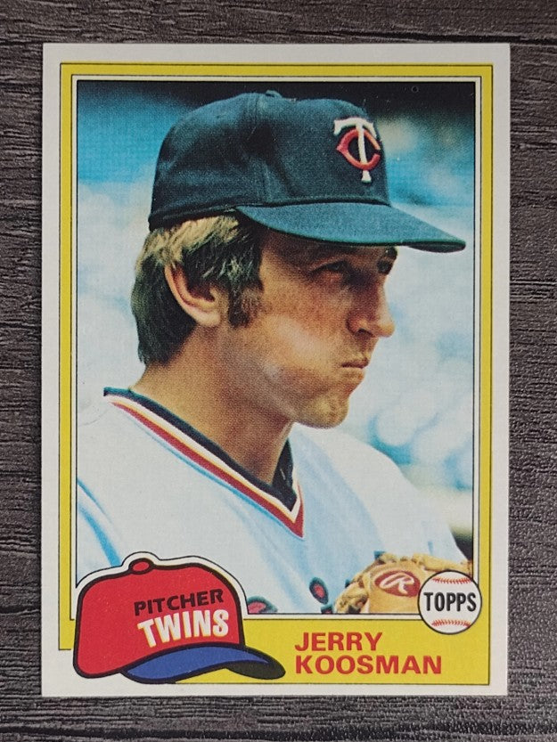 1981 Topps #476 Jerry Koosman