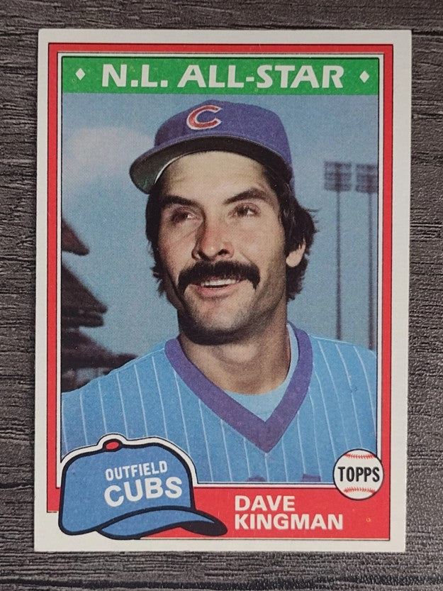 1981 Topps #450 Dave Kingman