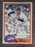 1981 Topps #432 Len Barker