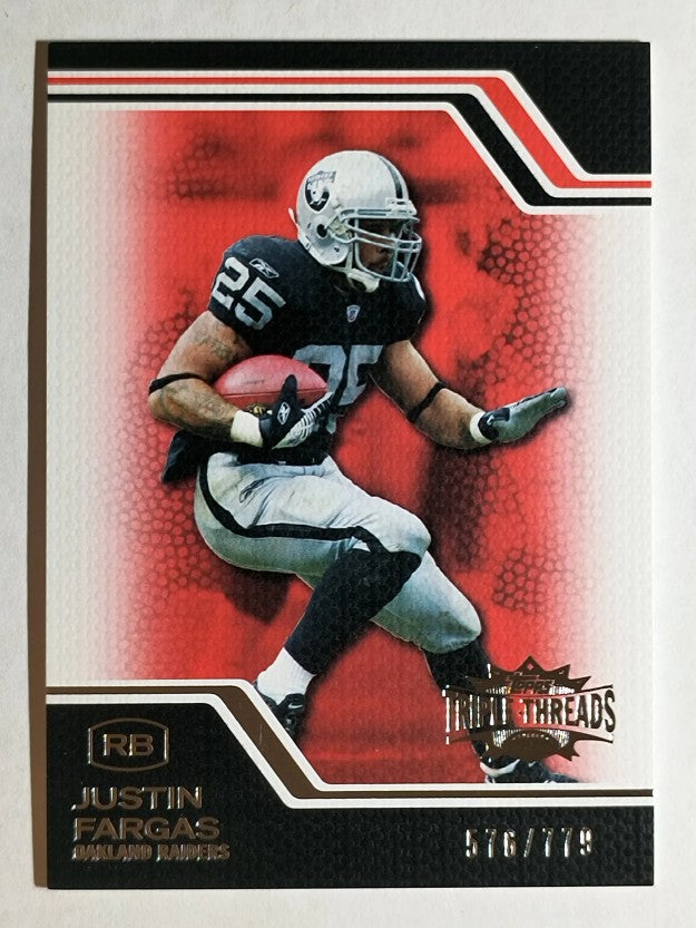 2008 Topps Triple Threads #42 Justin Fargas