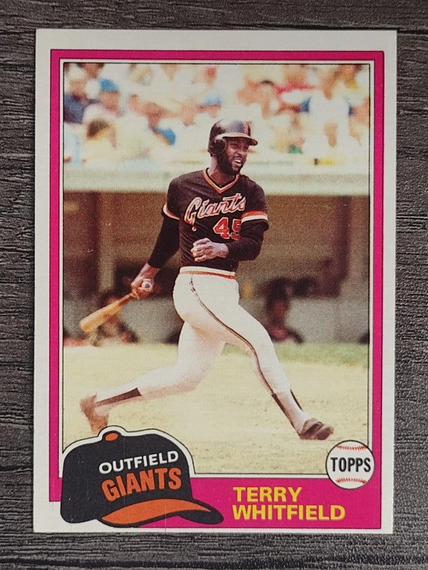 1981 Topps #167 Terry Whitfield