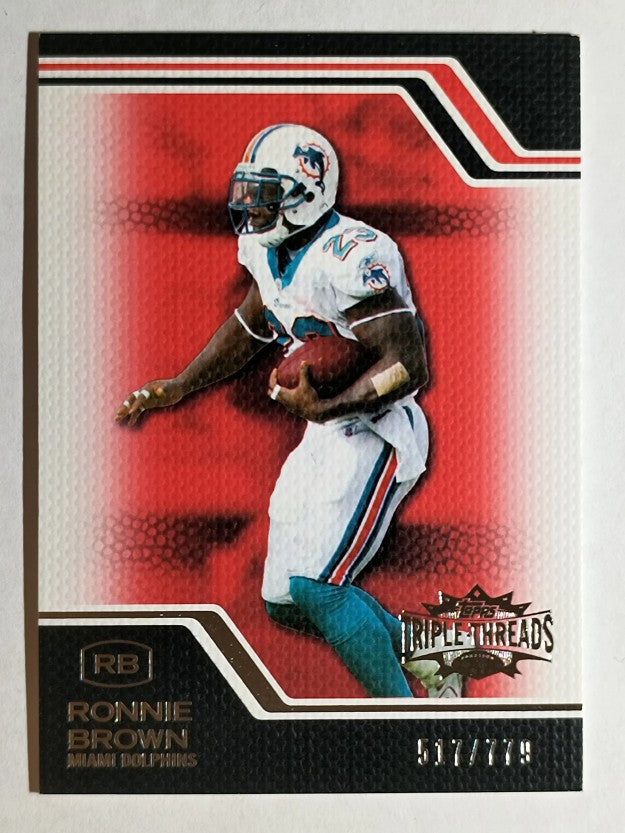 2008 Topps Triple Threads #48 Ronnie Brown