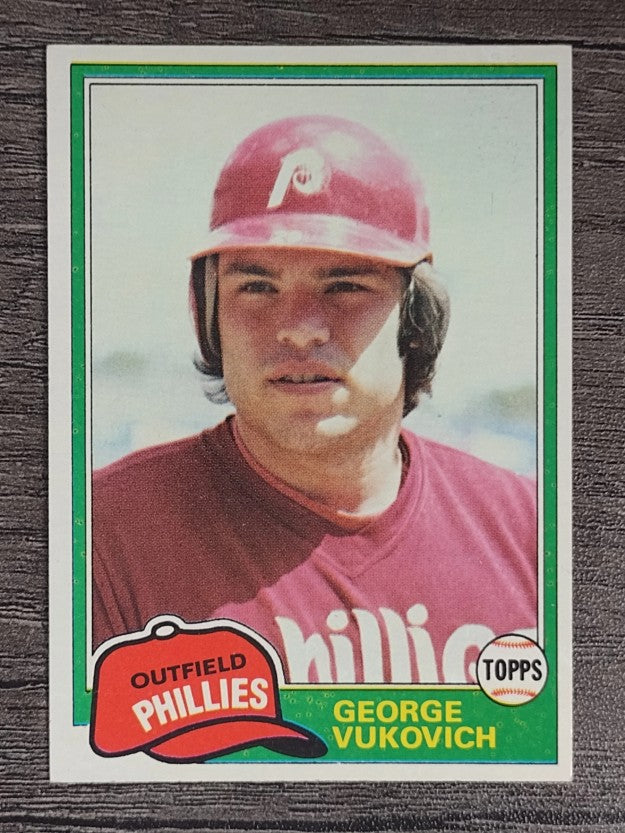1981 Topps #598 George Vukovich RC