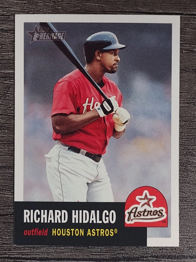 2002 Topps Heritage #198 Richard Hidalgo