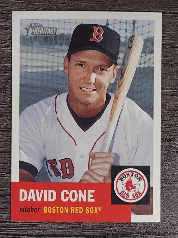 2002 Topps Heritage #308 David Cone