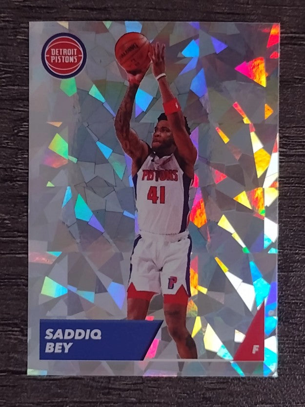 2021-22 Panini Stickers #186 Saddiq Bey FOIL/Star Player