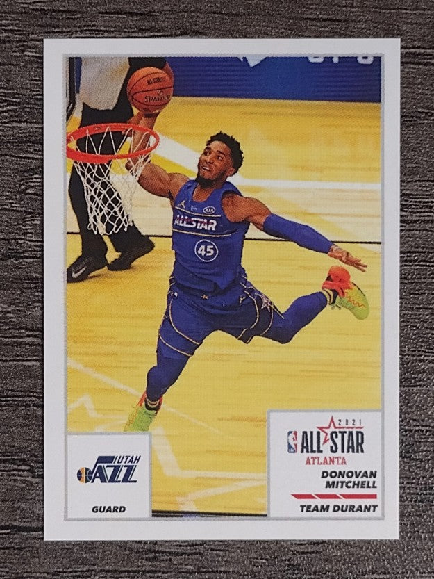 2021-22 Panini Stickers #48 Donovan Mitchell AS