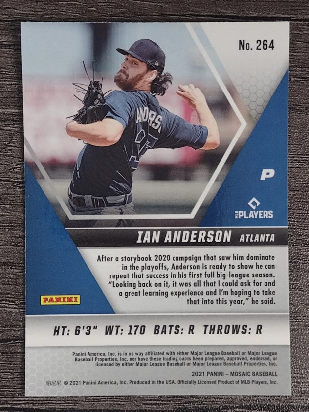 2021 Panini Mosaic #264 Ian Anderson RC