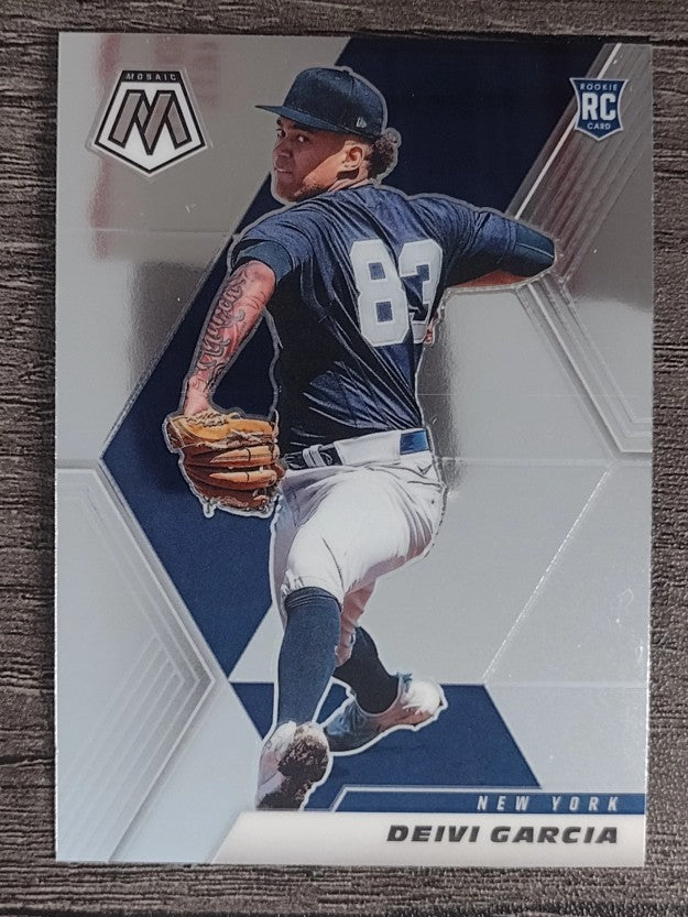 2021 Panini Mosaic #215 Deivi Garcia RC