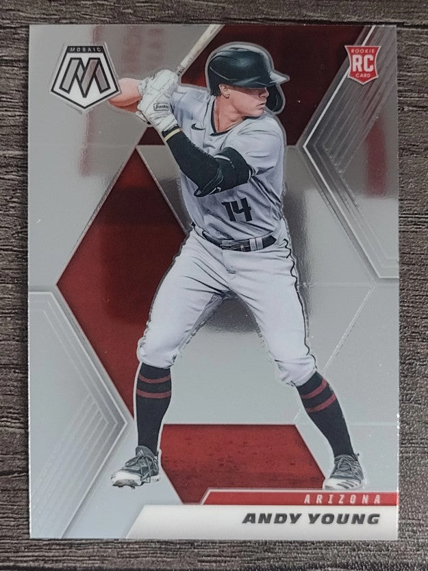 2021 Panini Mosaic #210 Andy Young RC
