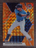 2021 Panini Mosaic Mosaic Reactive Orange #39 Austin Meadows