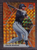 2021 Panini Mosaic Mosaic Reactive Orange #96 Colin Moran