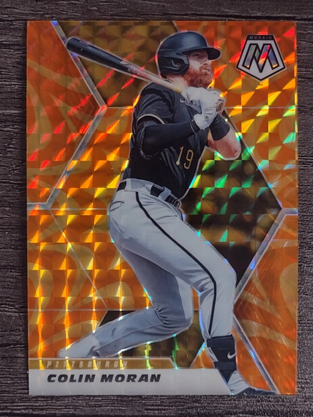 2021 Panini Mosaic Mosaic Reactive Orange #96 Colin Moran