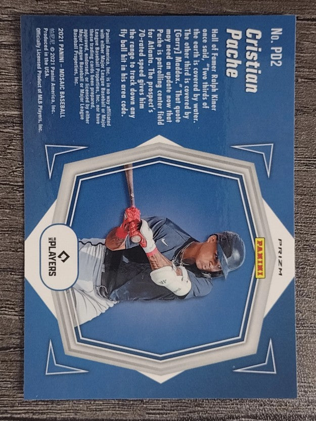 2021 Panini Mosaic Debuts Mosaic #2 Cristian Pache