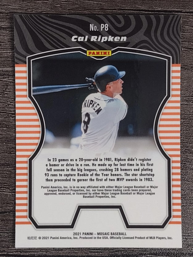 2021 Panini Mosaic Producers #8 Cal Ripken