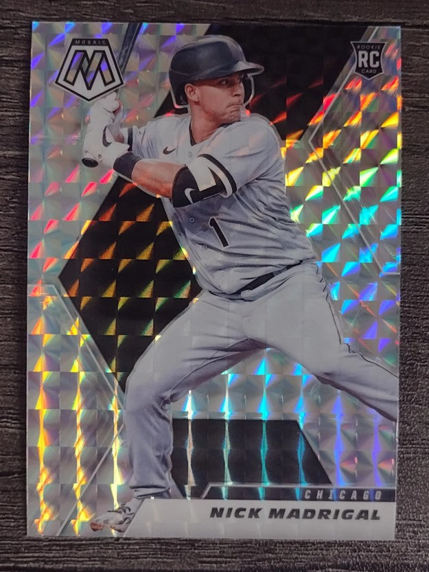 2021 Panini Mosaic Mosaic #244 Nick Madrigal