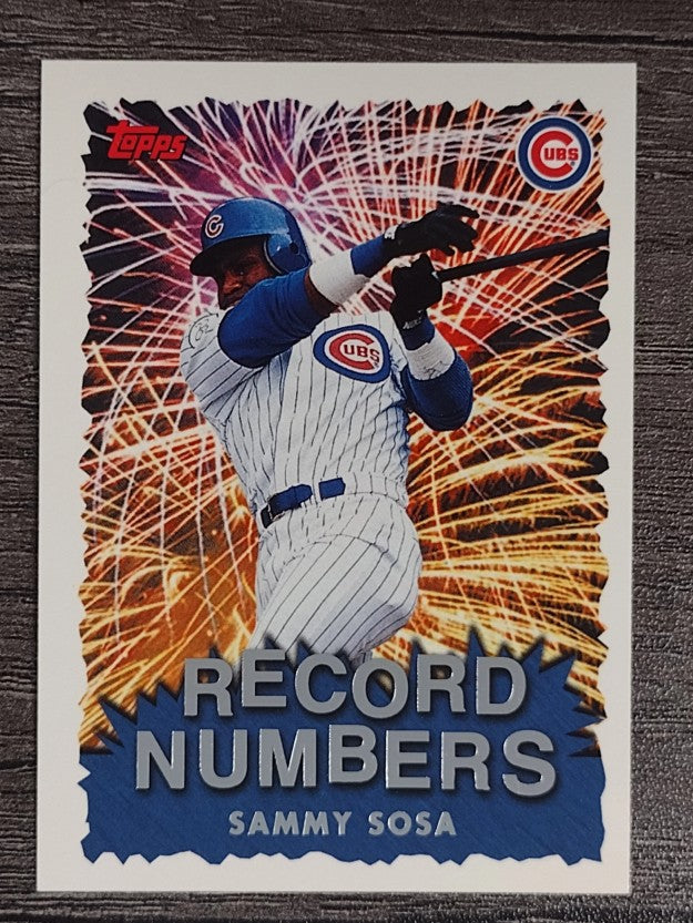 1999 Topps Record Numbers #RN5 Sammy Sosa