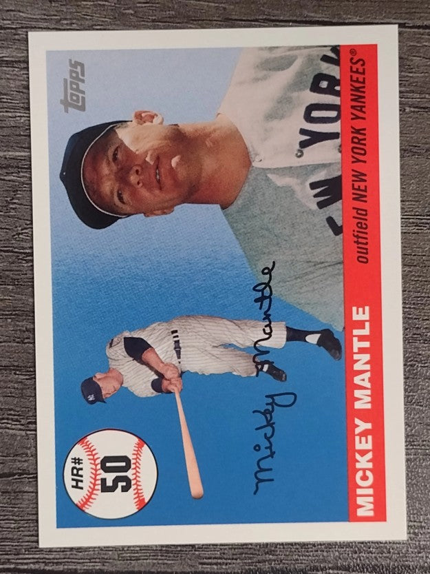 2006 Topps Mantle Home Run History #50 Mickey Mantle
