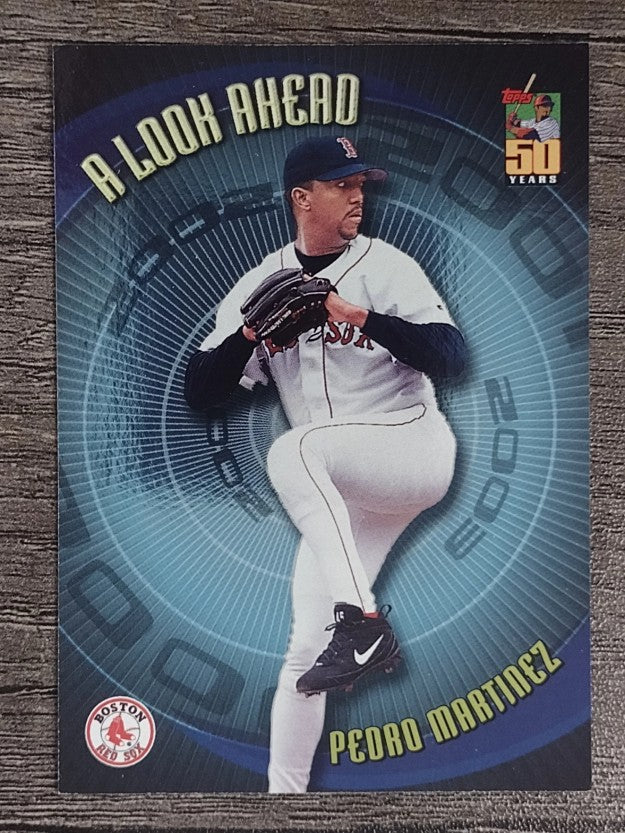 2001 Topps A Look Ahead #LA9 Pedro Martinez
