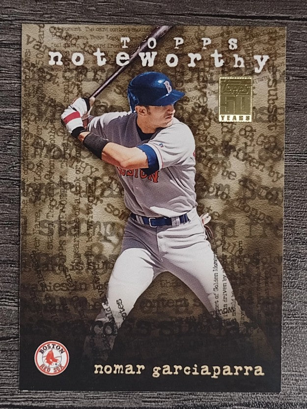 2001 Topps Noteworthy #TN9 Nomar Garciaparra