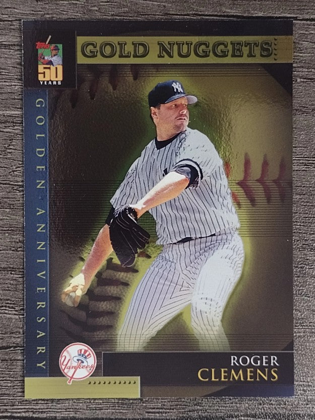 2001 Topps Golden Anniversary #GA16 Roger Clemens (NM)