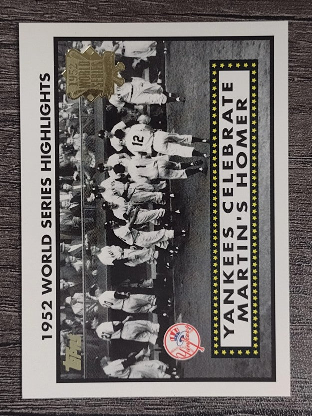 2002 Topps '52 World Series Highlights #52WS2 Billy Martin's Homer 2