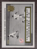 2002 Topps '52 World Series Highlights #52WS4 Yanks Slip Dodgers 2