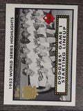 2002 Topps '52 World Series Highlights #52WS1 Dodgers Line Up 1