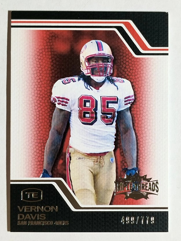 2008 Topps Triple Threads #81 Vernon Davis