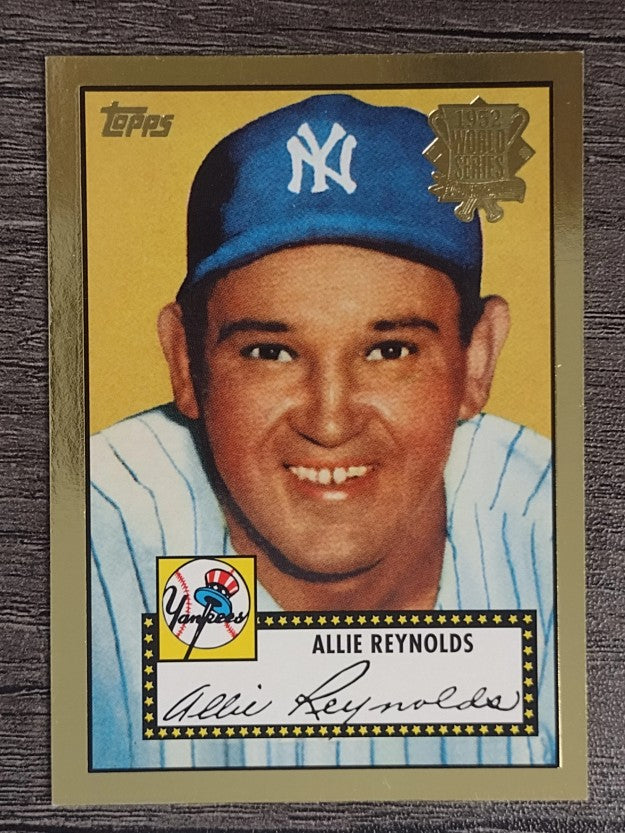 2002 Topps '52 Reprints #52R9 Allie Reynolds (EXMT)