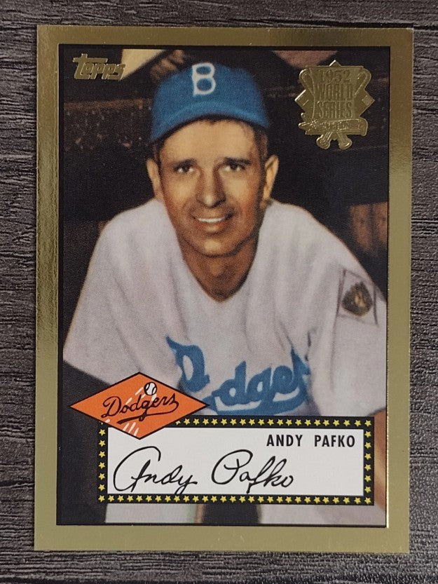 2002 Topps '52 Reprints #52R4 Andy Pafko (EXMT)
