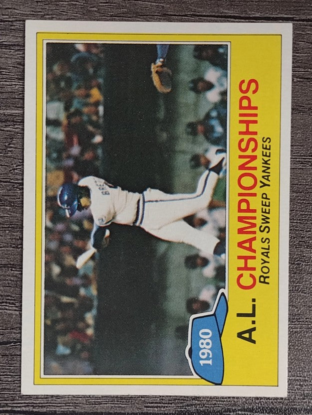 1981 Topps #401 George Brett ALCS (NM)