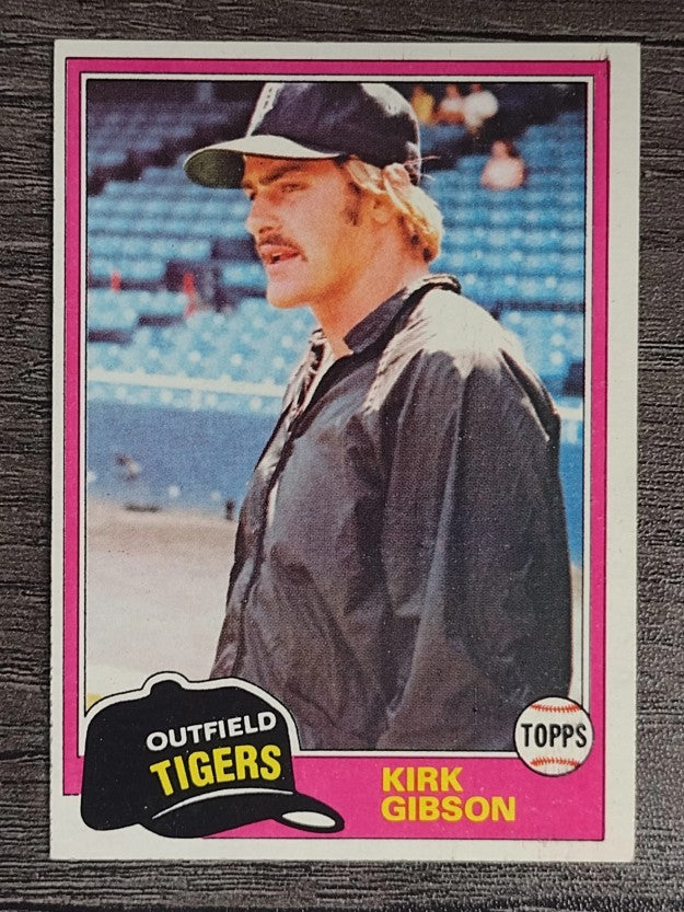 1981 Topps #315 Kirk Gibson RC (EXMT)