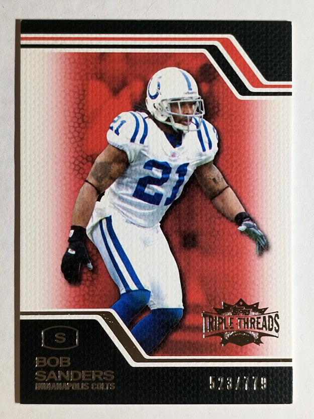 2008 Topps Triple Threads #89 Bob Sanders