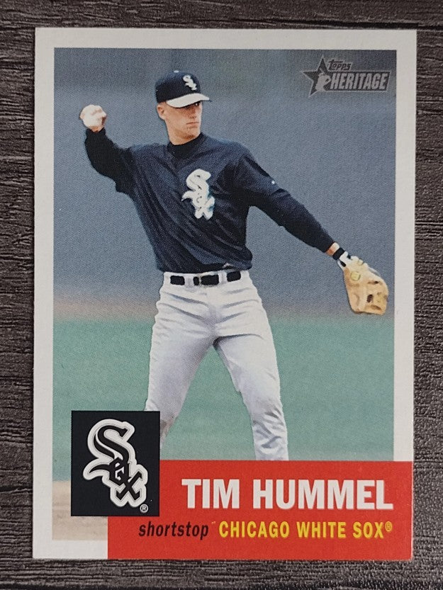 2002 Topps Heritage #111 Tim Hummel RC