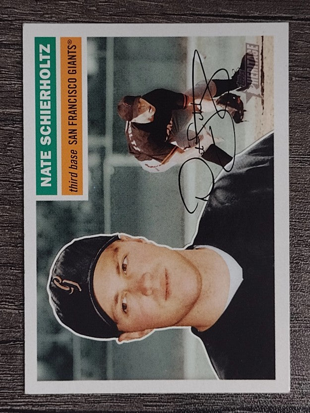2005 Topps Heritage #392 Nate Schierholtz