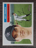 2005 Topps Heritage #17 Jeff Francis